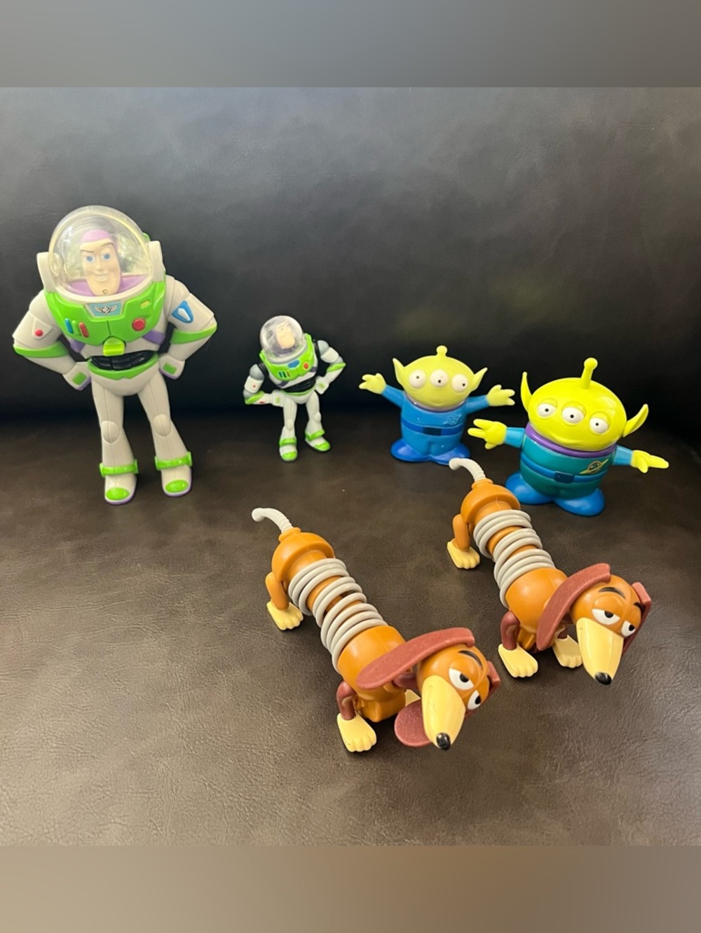 Vintage Toy Story Figurines From Happy Meals Ect.  Lot Of 6.